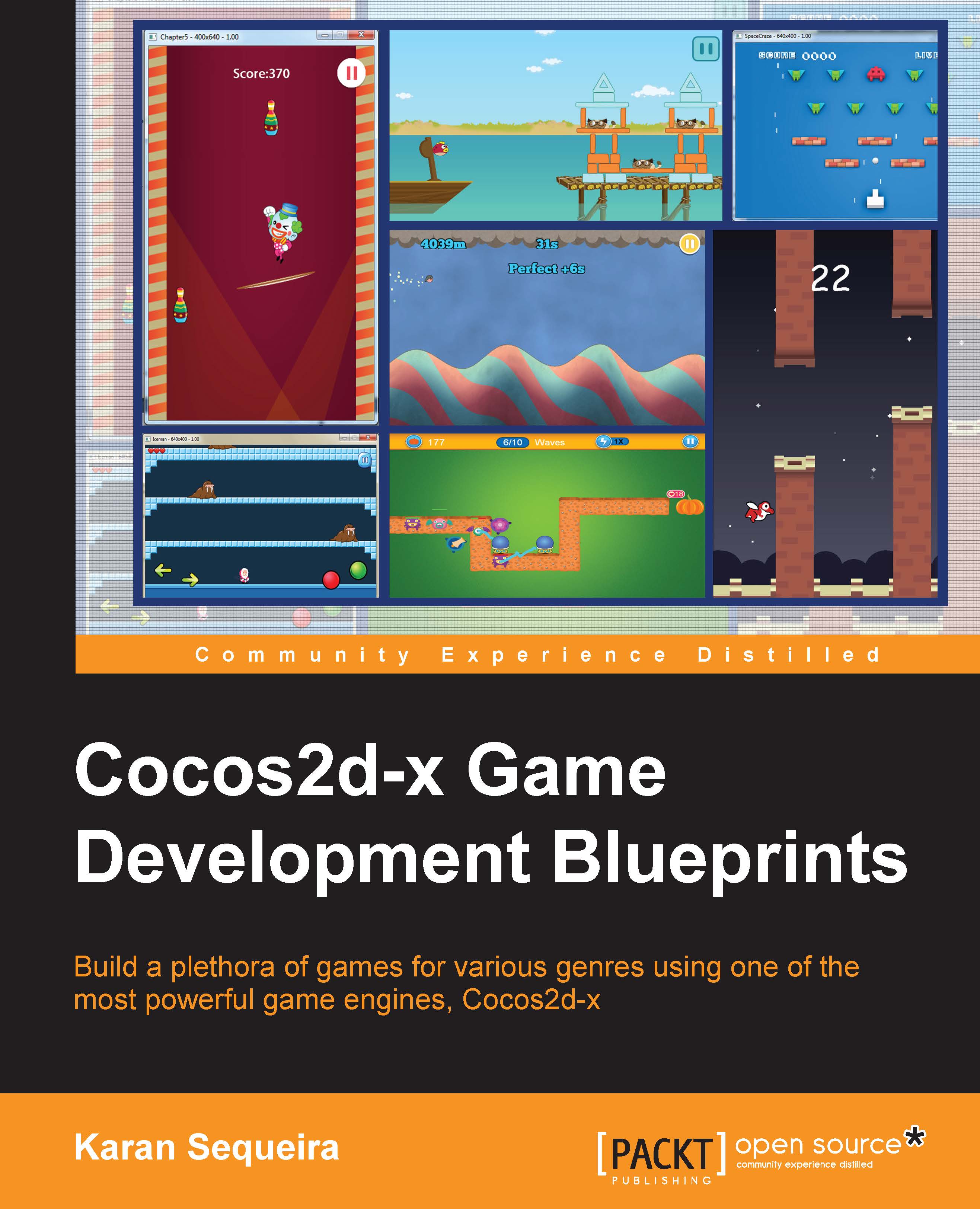 Cocos2d-X Game Development Blueprints