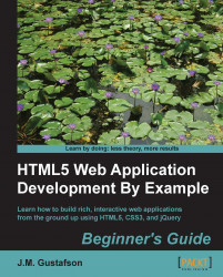HTML5 Web Application Development By Example : Beginner's guide