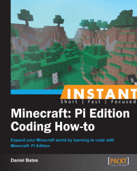 Instant Minecraft: Pi Edition Coding How | Packt image.