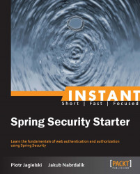 Instant Spring Security Starter Packt