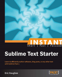 Instant Sublime Text Starter
