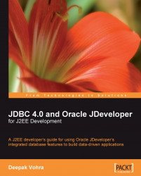 JDBC 4.0 and Oracle JDeveloper for J2EE Development