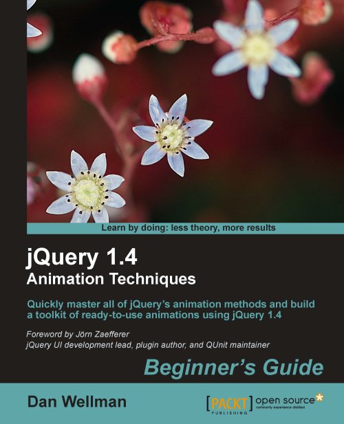 Canvas Animations | jQuery 1.4 Animation Techniques: Beginners Guide