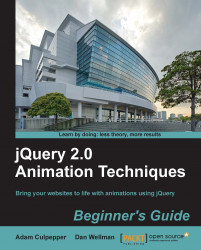 jQuery 2.0 Animation Techniques: Beginner's Guide - Second Edition