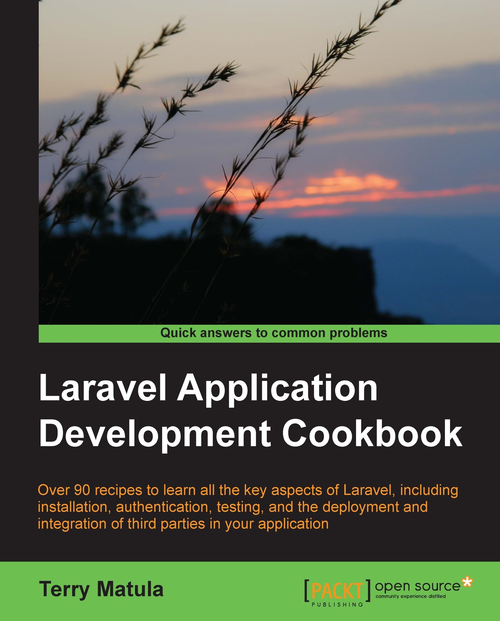 Laravel Application Development Cookbook