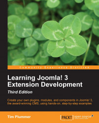Learning Joomla! 3 Extension Development - Third Edition