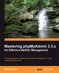 Mastering phpMyAdmin 3.3.x for Effective MySQL Management