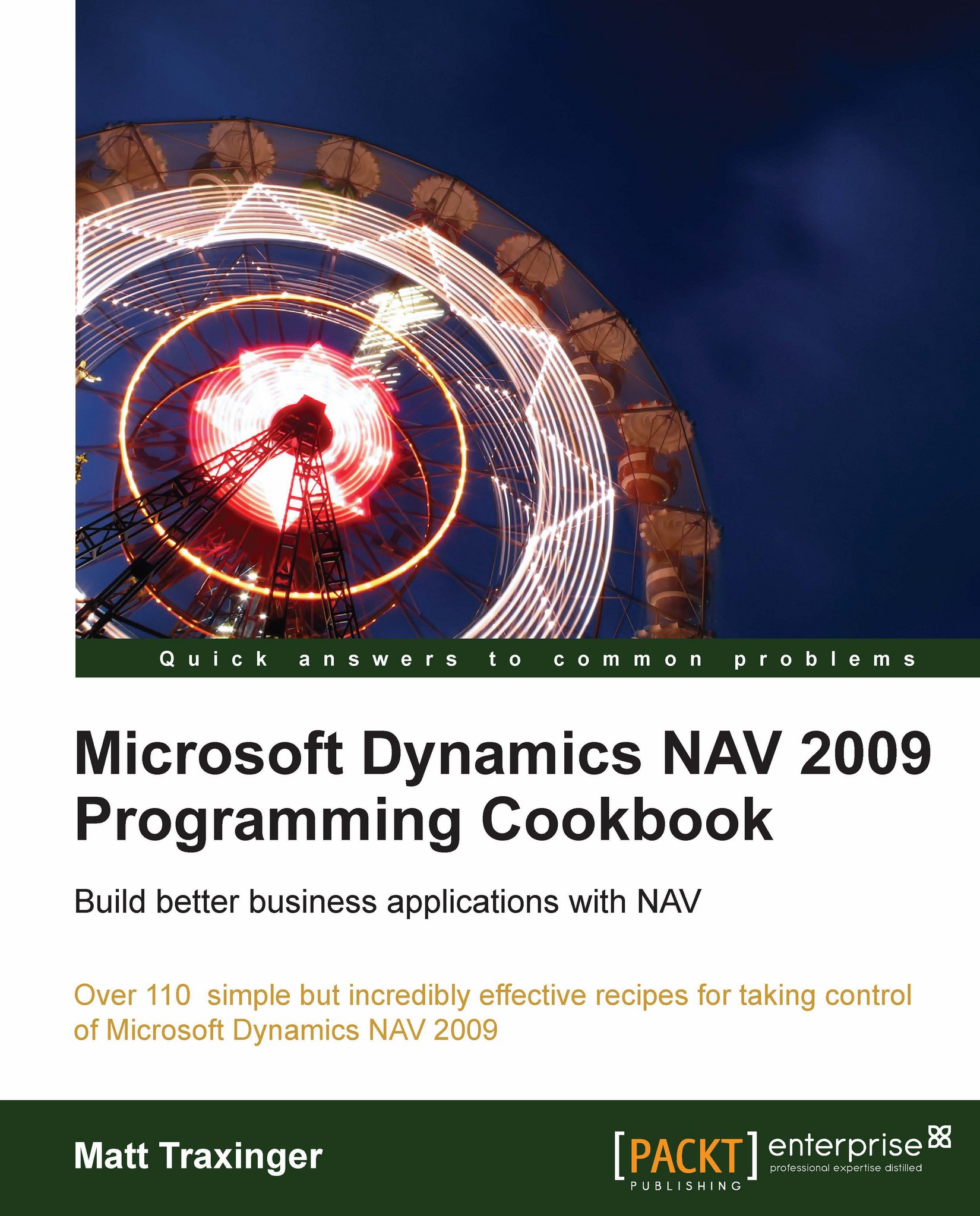 Microsoft Dynamics NAV 2009 Programming Cookbook