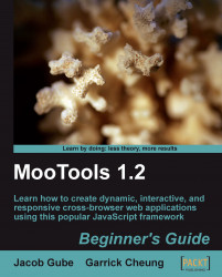 MooTools 1.2 Beginner's Guide