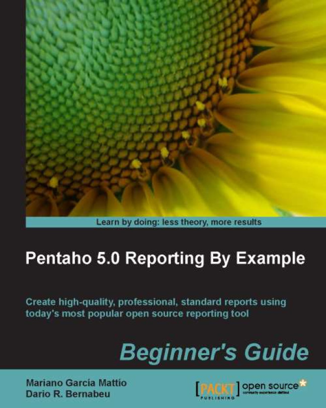 3. Start PRD and the User Interface (UI) Layout | Pentaho 5.0 Reporting ...