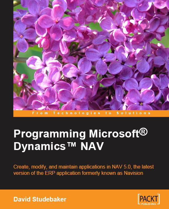 Programming Microsoft Dynamics NAV