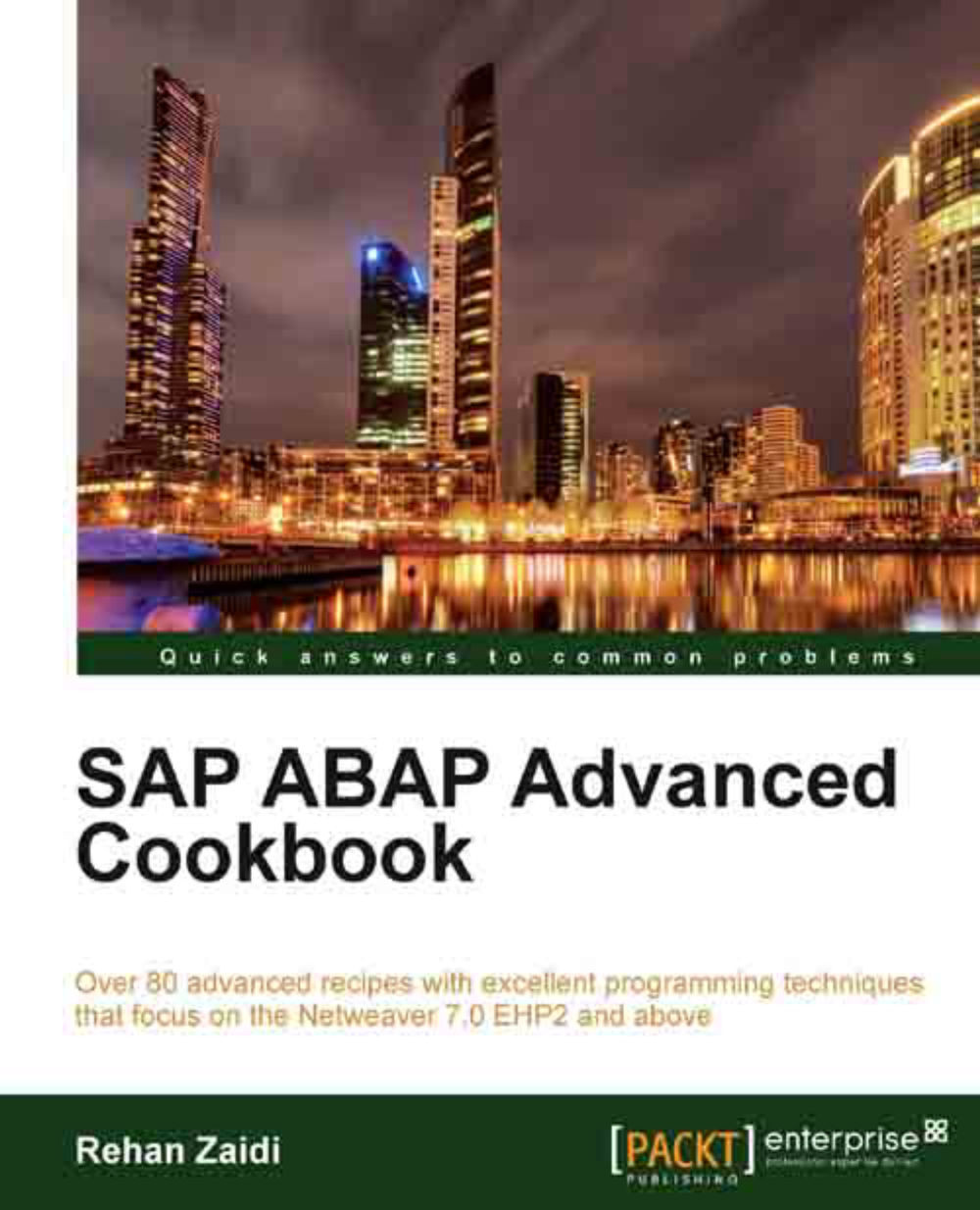 SAP ABAP Advanced Cookbook