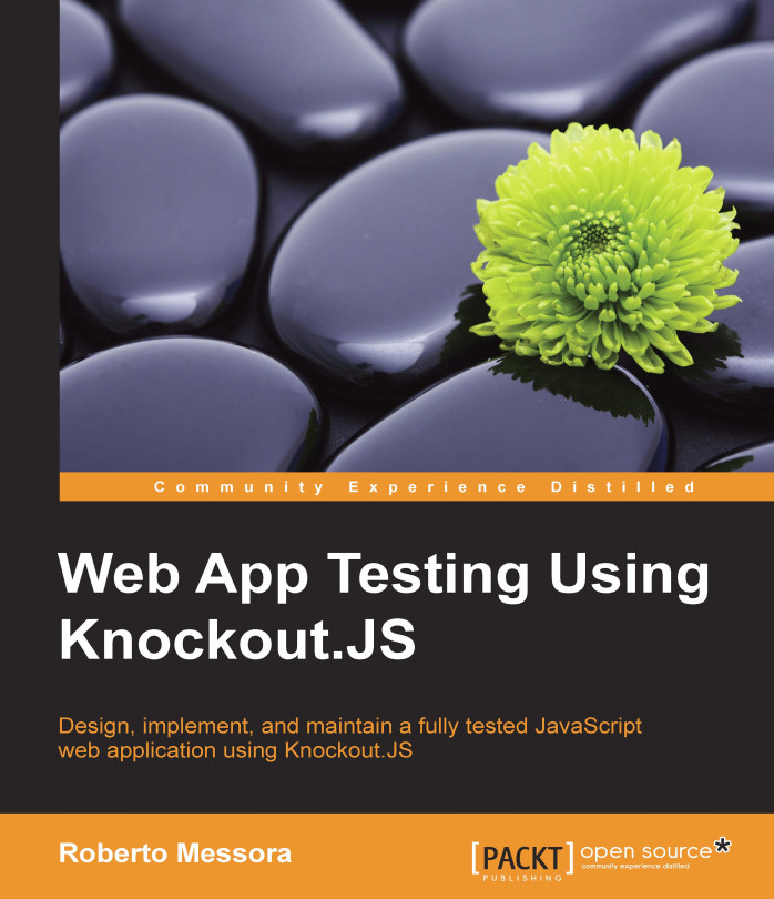 WEB APP TESTING USING KNOCKOUT.JS