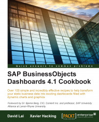 SAP BusinessObjects Dashboards 4.1 Cookbook