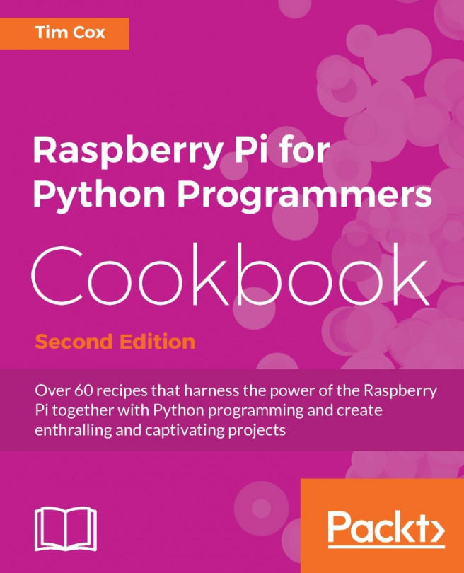 Raspberry Pi for  Python Programmers  Cookbook