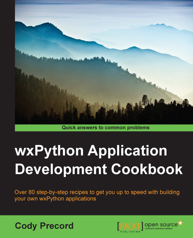1. wxPython Starting Points | wxPython Application Development Cookbook