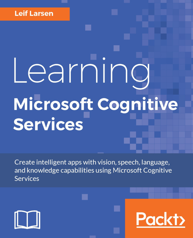 1. Getting Started with Microsoft Cognitive Services | Learning ...