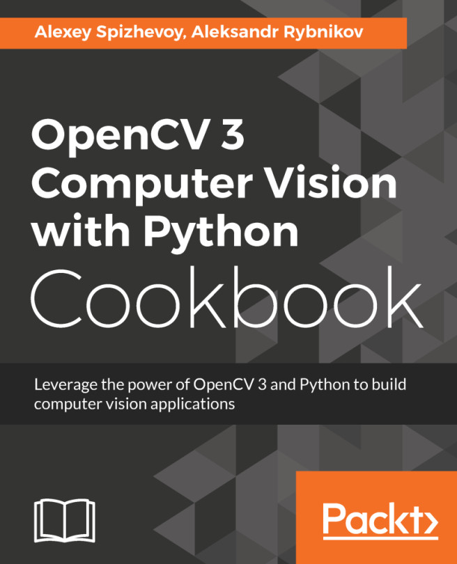 I/O and GUI | OpenCV 3 Computer Vision with Python Cookbook