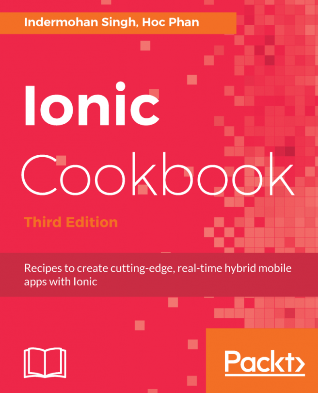 Ionic Cookbook.