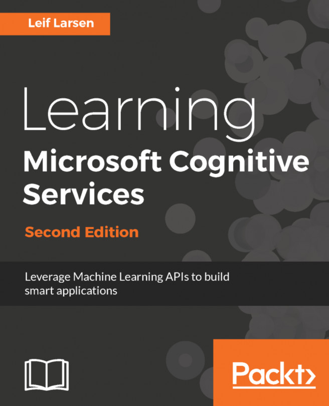Learning Microsoft Cognitive Services.