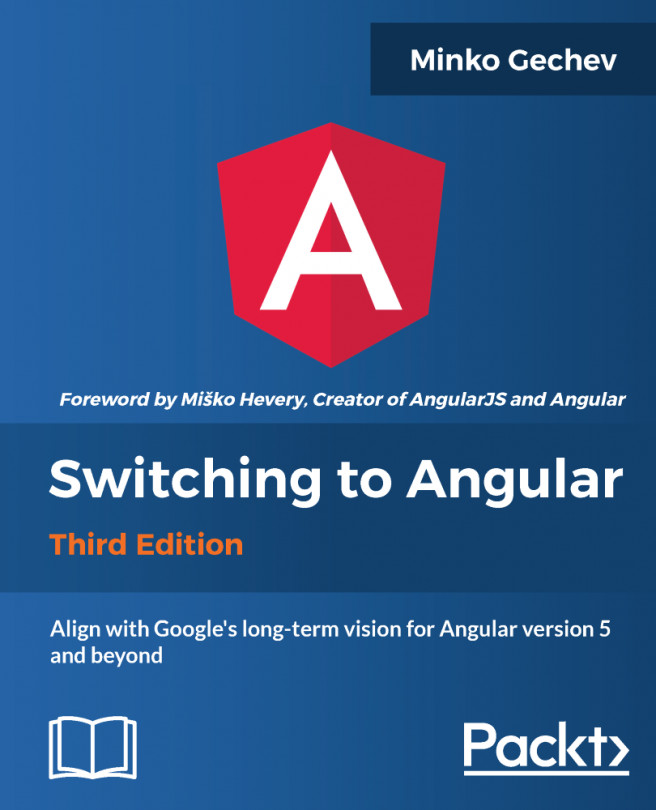 Switching to Angular