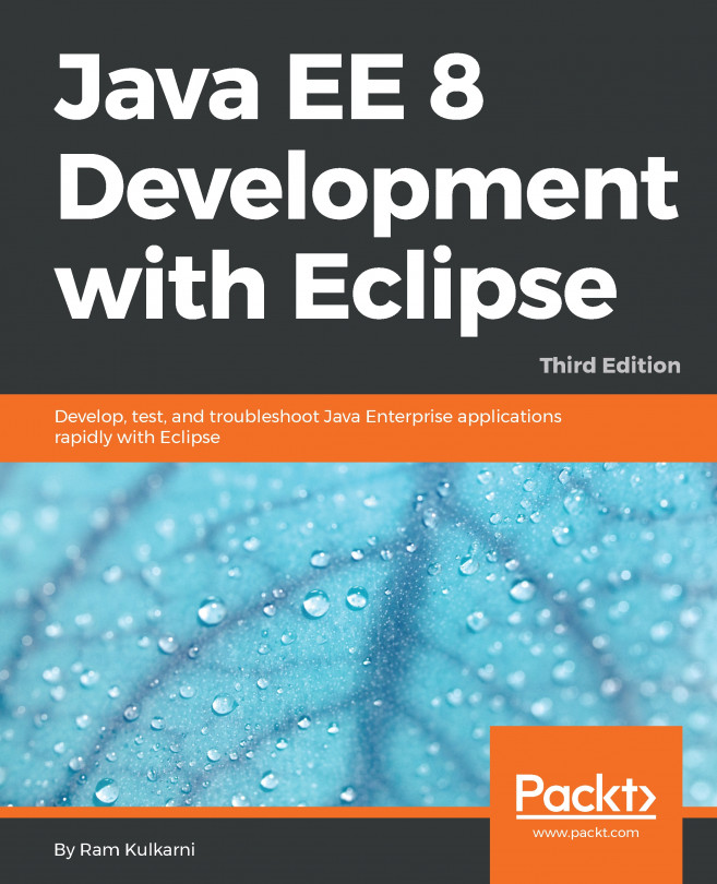 Java EE 8 Development with Eclipse.