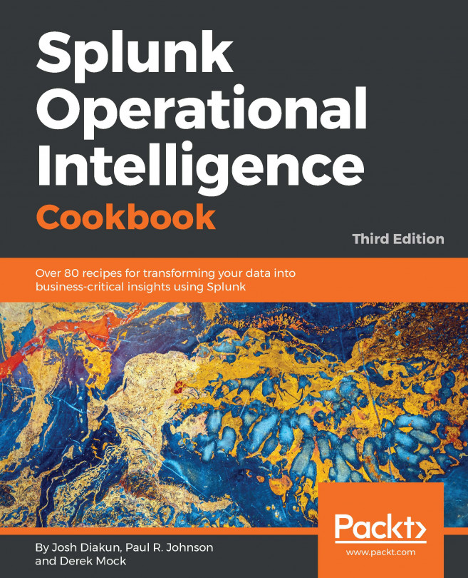 Splunk Operational Intelligence Cookbook.