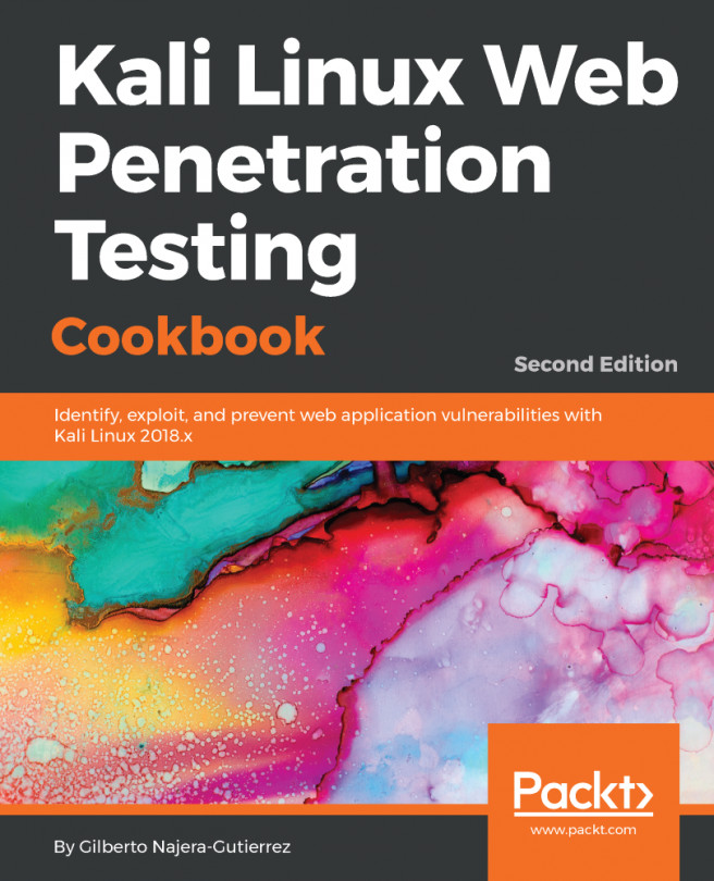 Kali Linux Web Penetration Testing Cookbook.