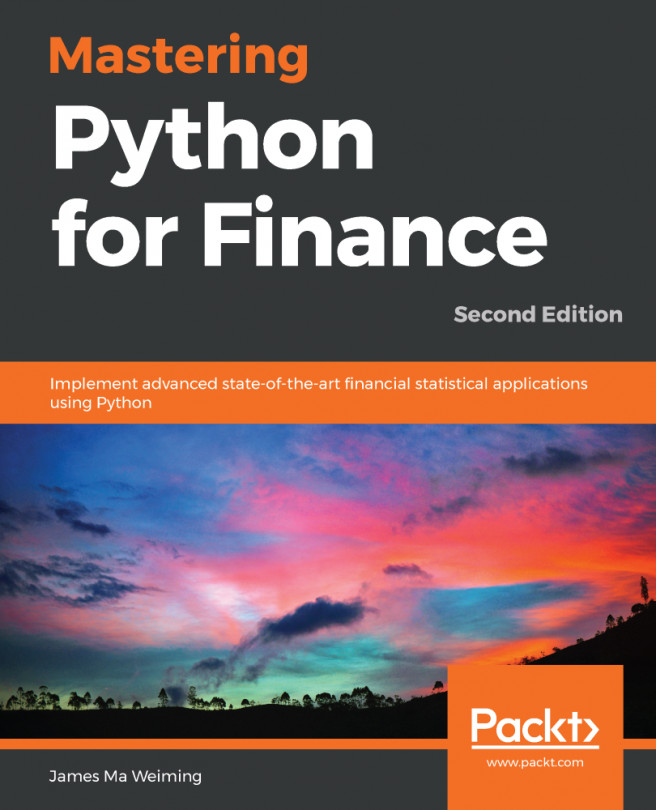 Mastering Python for Finance.