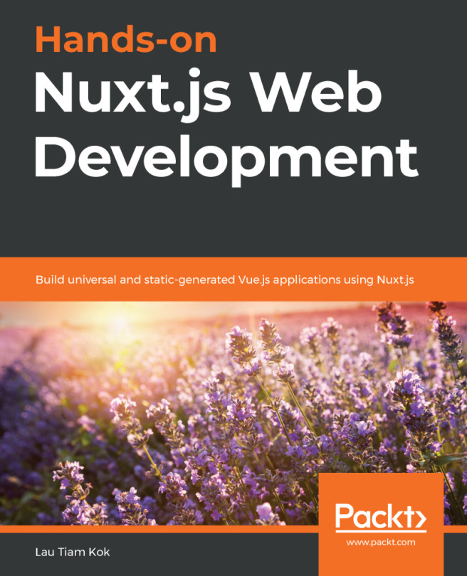 Packt Javascript Adding UI Frameworks | Hands-on Nuxt.js Web Development