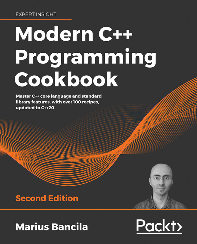 Modern C++ Programming Cookbook.