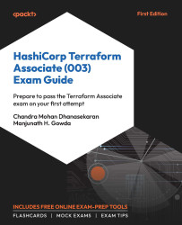 Cover image for HashiCorp Terraform Associate (003) Exam Guide