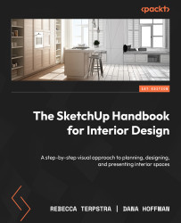 Cover image for The SketchUp Handbook for Interior Design