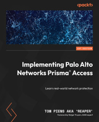 Cover image for Implementing Palo Alto Networks Prisma® Access