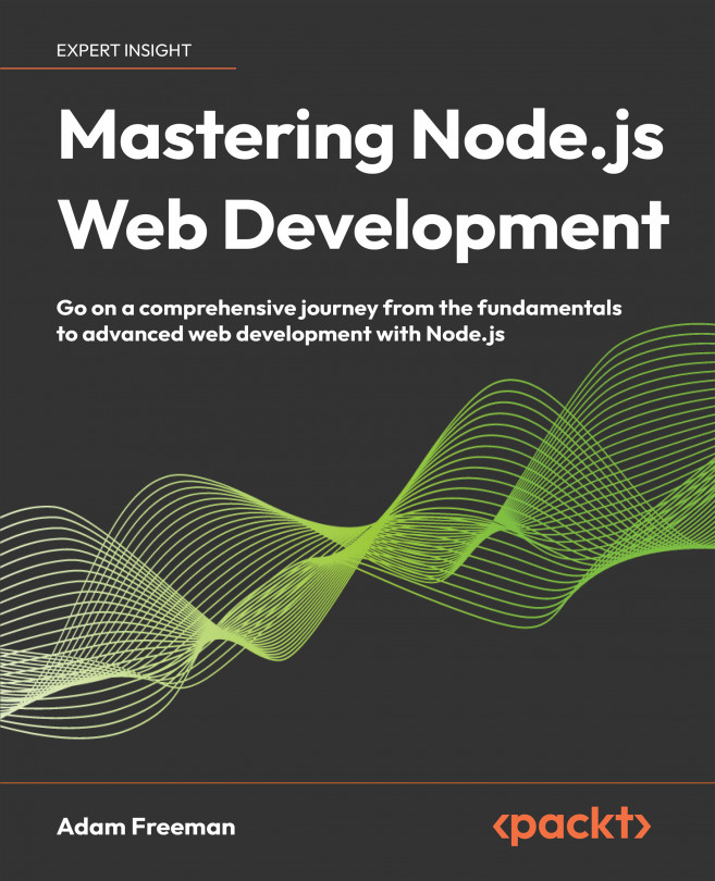 Mastering Node.js Web Development
