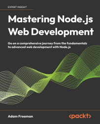 Cover image for Mastering Node.js Web Development