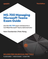 Cover image for MS-700 Managing Microsoft Teams Exam Guide