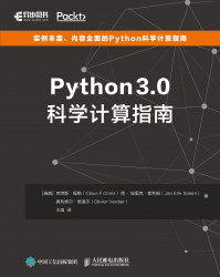 Cover image for Python3.0科学计算指南