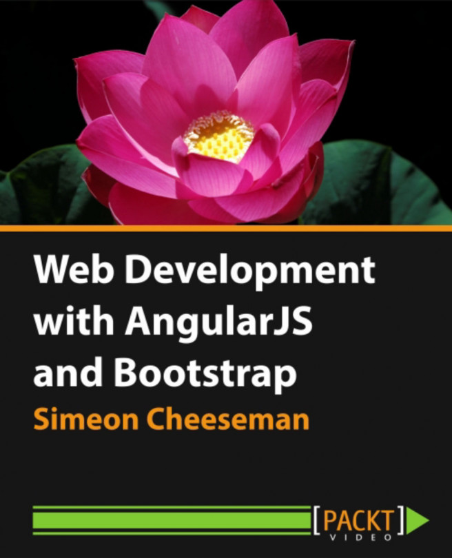 Web Development with AngularJS and Bootstrap