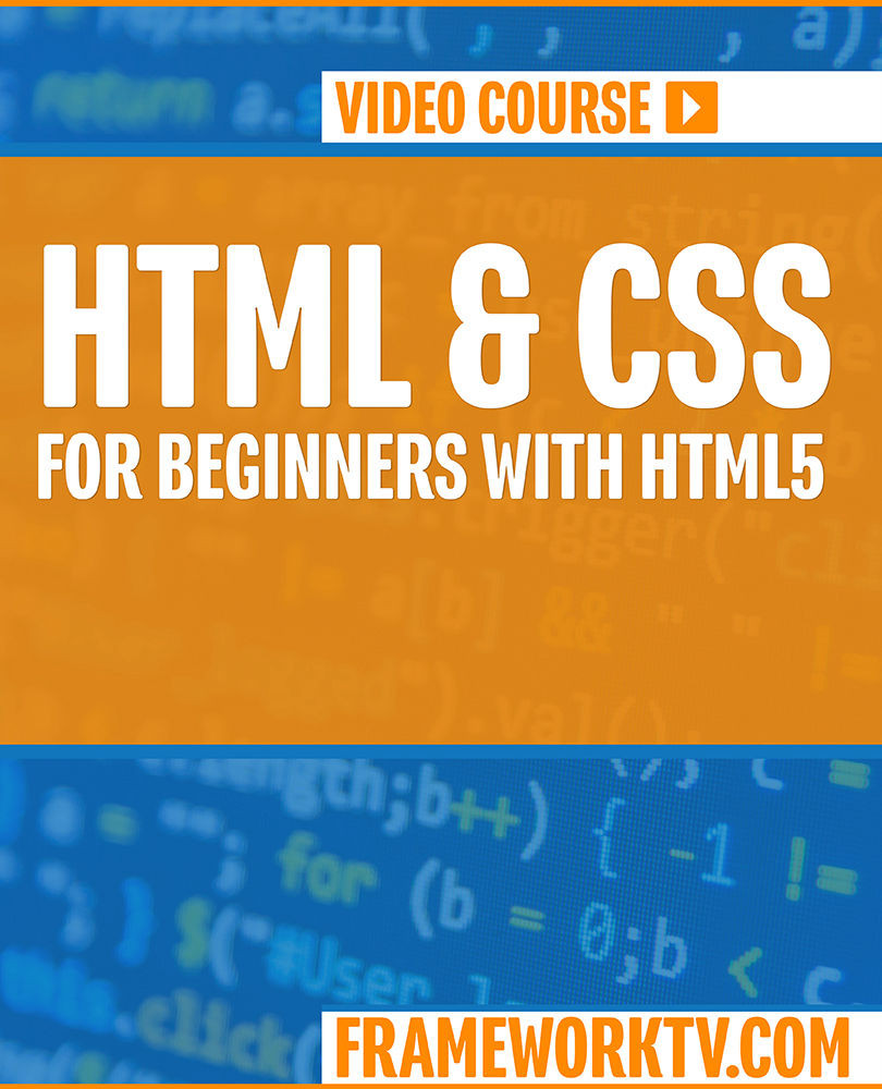 HTML & CSS For Beginners with HTML5