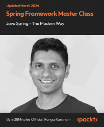 Spring Framework Master Class - Java Spring the Modern Way [Video]