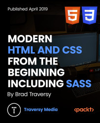 Modern HTML and CSS From The Beginning (Including Sass) [Video]