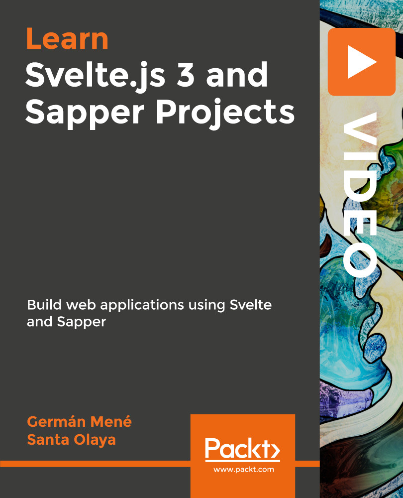 Svelte.js 3 and Sapper Projects