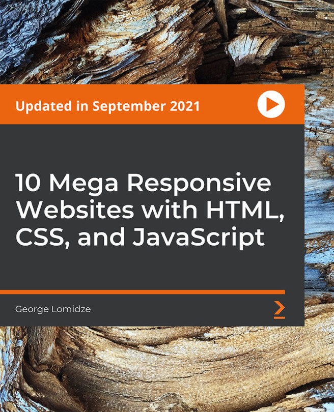 Html/javascript Css Packt Welcome | 10 Mega Responsive Websites with HTML, CSS, and JavaScript