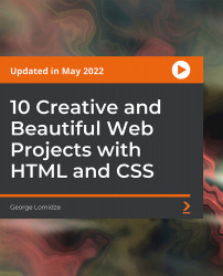 10 Creative and Beautiful Web Projects with HTML and CSS [Video]