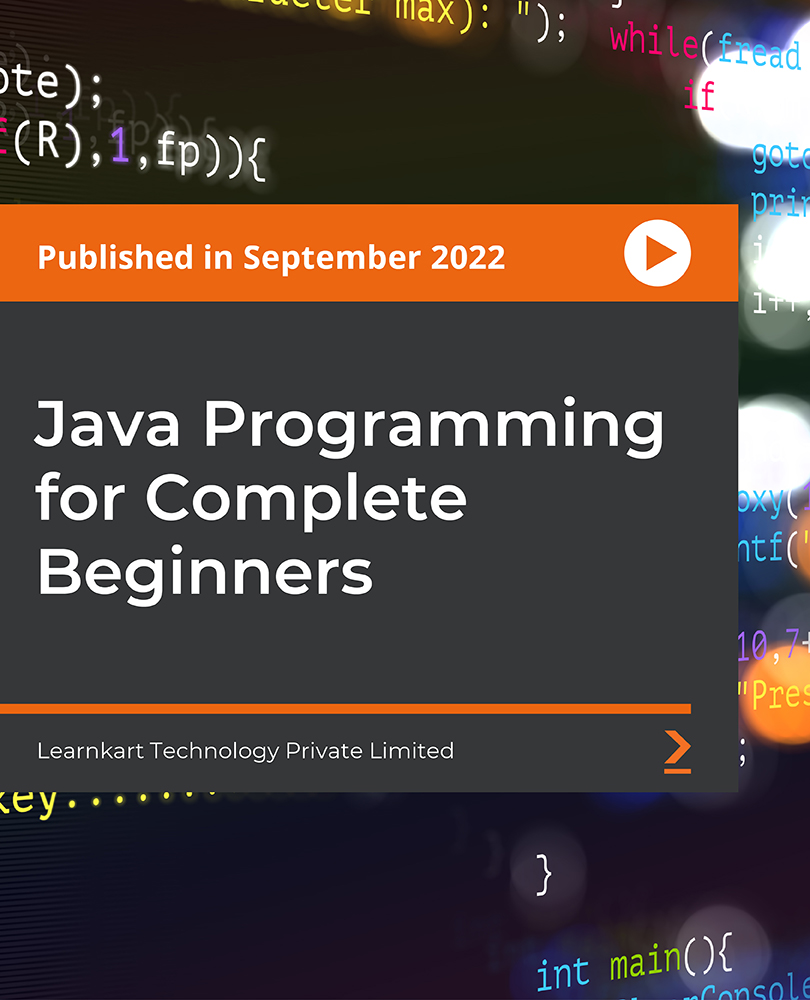 Java Programming for Complete Beginners 