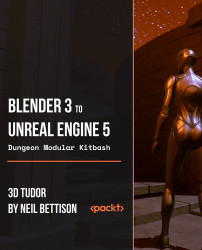 Cover image for Blender 3 to Unreal Engine 5 — Dungeon Modular Kitbash