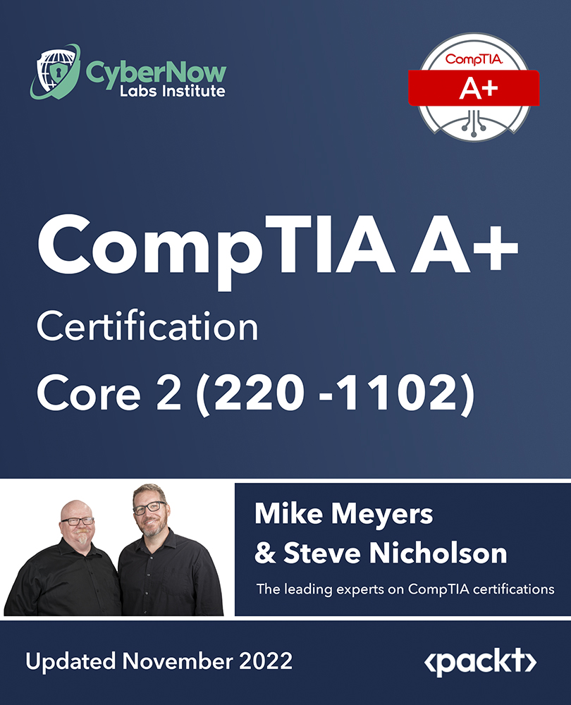 CompTIA A+ Certification Core 2 (220-1102) [Video] | Video | Cloud ...