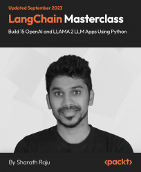 LangChain Masterclass - Build 15 OpenAI and LLAMA 2 LLM Apps Using Python [Video]