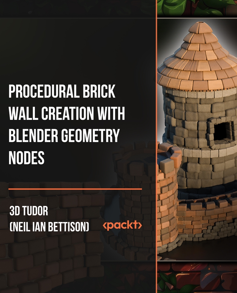 Procedural Brick Wall Creation with Blender Geometry Nodes